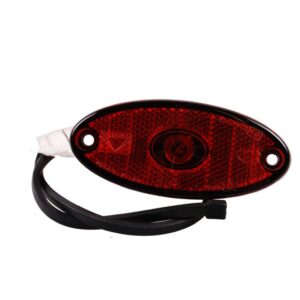 breedtelicht Flatpoint II LED Rood DC kabel 50cm
