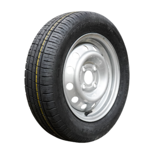luchtband + wiel 155/70 R13 ST290 M+S TL + 4Jx13H2 ET30 57/100/4 75 N staal zilvergrijs