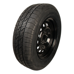 luchtband + wiel 195/70 R14 R701 M+S + 5½Jx14H2 ET30 66,5/112/5 96 N staal zwart