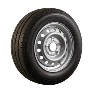 luchtband + wiel 195 R14C Maxmiler Pro 8PR + 5½Jx14H2 ET30 67/112/5 106/104 N staal zilvergrijs