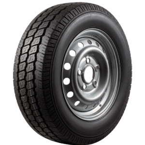 luchtband + wiel 205 R14C Maxmiler Pro + 5½Jx14H2 ET30 67/112/5 109/107 P staal zilvergrijs