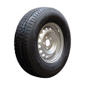 luchtband + wiel 205 R14C Maxmiler Pro + 5½Jx14H2 ET30 66,5/112/5 109/107 P staal zilvergrijs