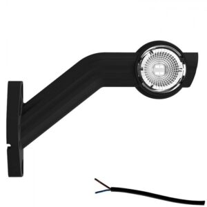 contourlamp 190 x 138 x 52mm 77mm rood/wit/oranje links kabel 200mm IP68 12/24 V CE, ECE-R10 / R7