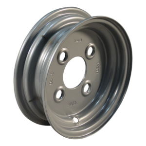 wiel 2.50Ax8H2 ET-2 60/100/4 staal zilvergrijs