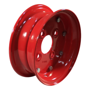wiel 3.00D-8 ET0 ET0 60/100/4 staal rood