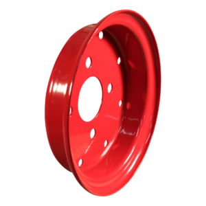 wielbodem 3.00D-8 ET0 60/100/4 staal rood
