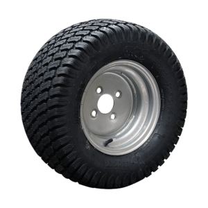 luchtband + wiel 20x10.00-10 LG-306 6PR 6.00x10H2 ET-4 60/100/4 A3 staal zilvergrijs
