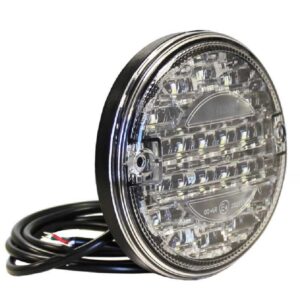 LED slimline hamburger achteruitrijlicht | 12-24V | 150cm. kabel