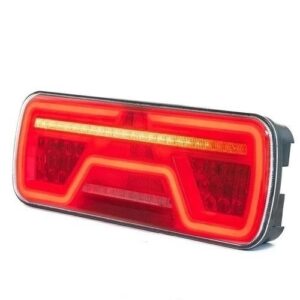 rechts | LED neon achterlicht | 12-24V | 8-PIN met 4x superseal