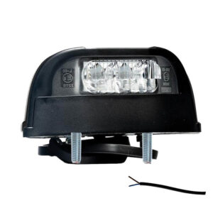 kentekenlamp LED 12/24v 112,3 x 57 x 97mm 50cm kabel 45 of 72mm  CE, ECE-R10 / R4