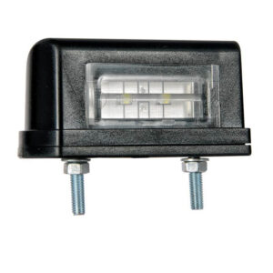 kentekenlamp LED 12/24 V 83 x 40 x 30mm 50cm kabel 45mm  CE, ECE-R10 / R7 / R4 wit
